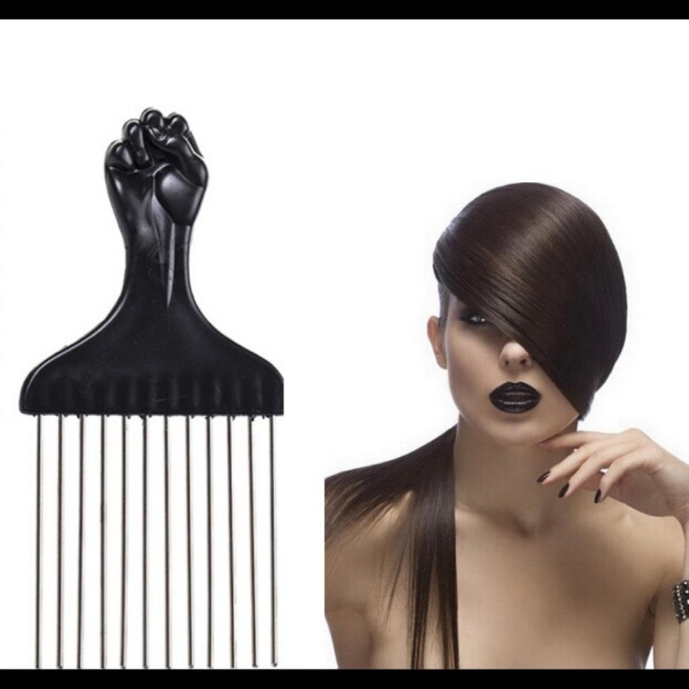 Anti-static Steel Wide Teeth Wig Comb Men Women Brushes
